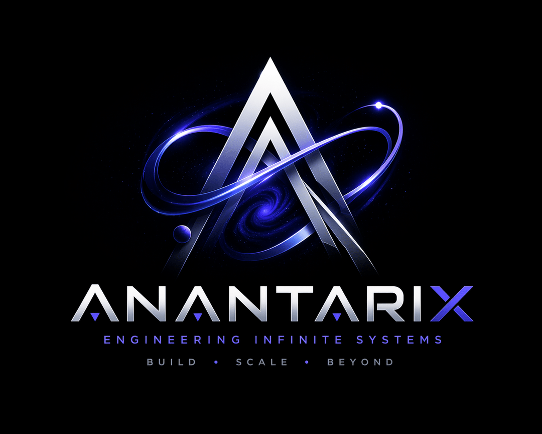 Anantarix software development company - custom software logos